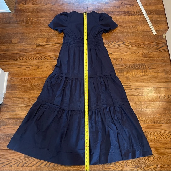 Quince Navy Tiered Maxi Dress - Picture 15 of 16